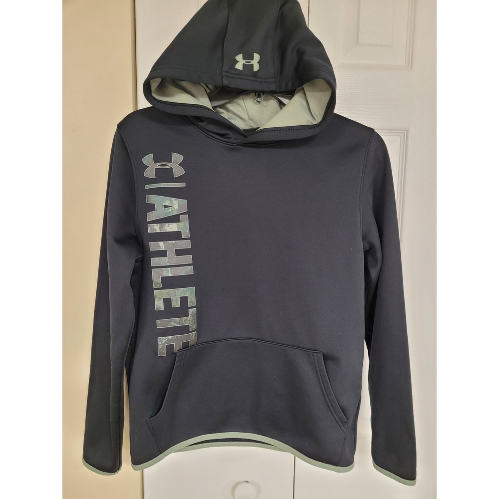 Under Armour YXL ColdGear Loose Fit Pullover Hoodie Top Youth Extra Large